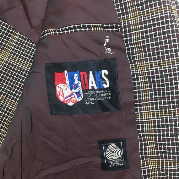 Authentic Daks Checkered Blazer - image 6