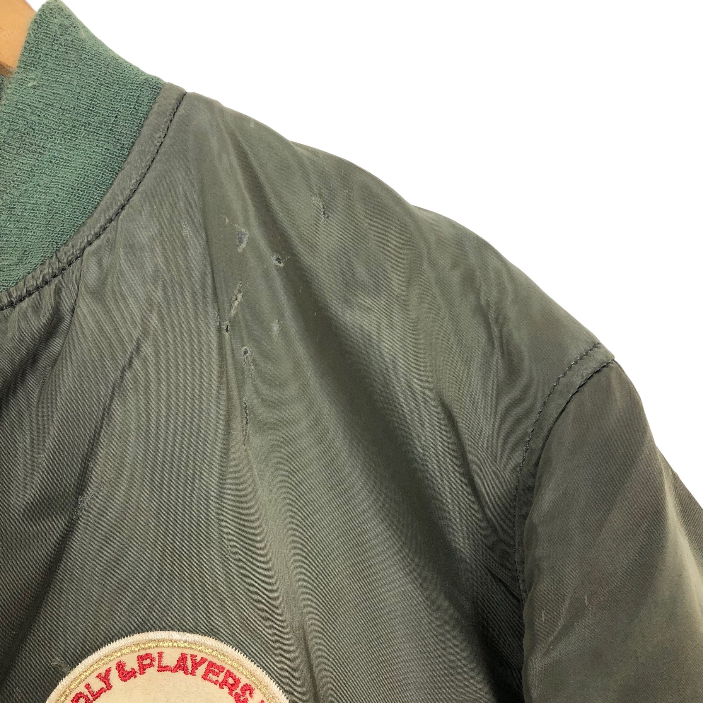 Vintage 80s Alpha Industries MA-1 Bomber Jacket Full Zip Vintage 80s Alpha Industries MA-1 Bomber Jacket Full Zip