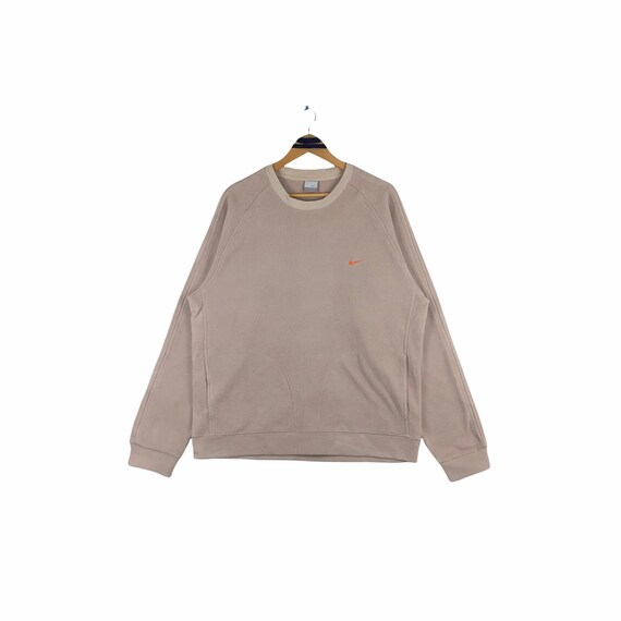 tan nike crew neck
