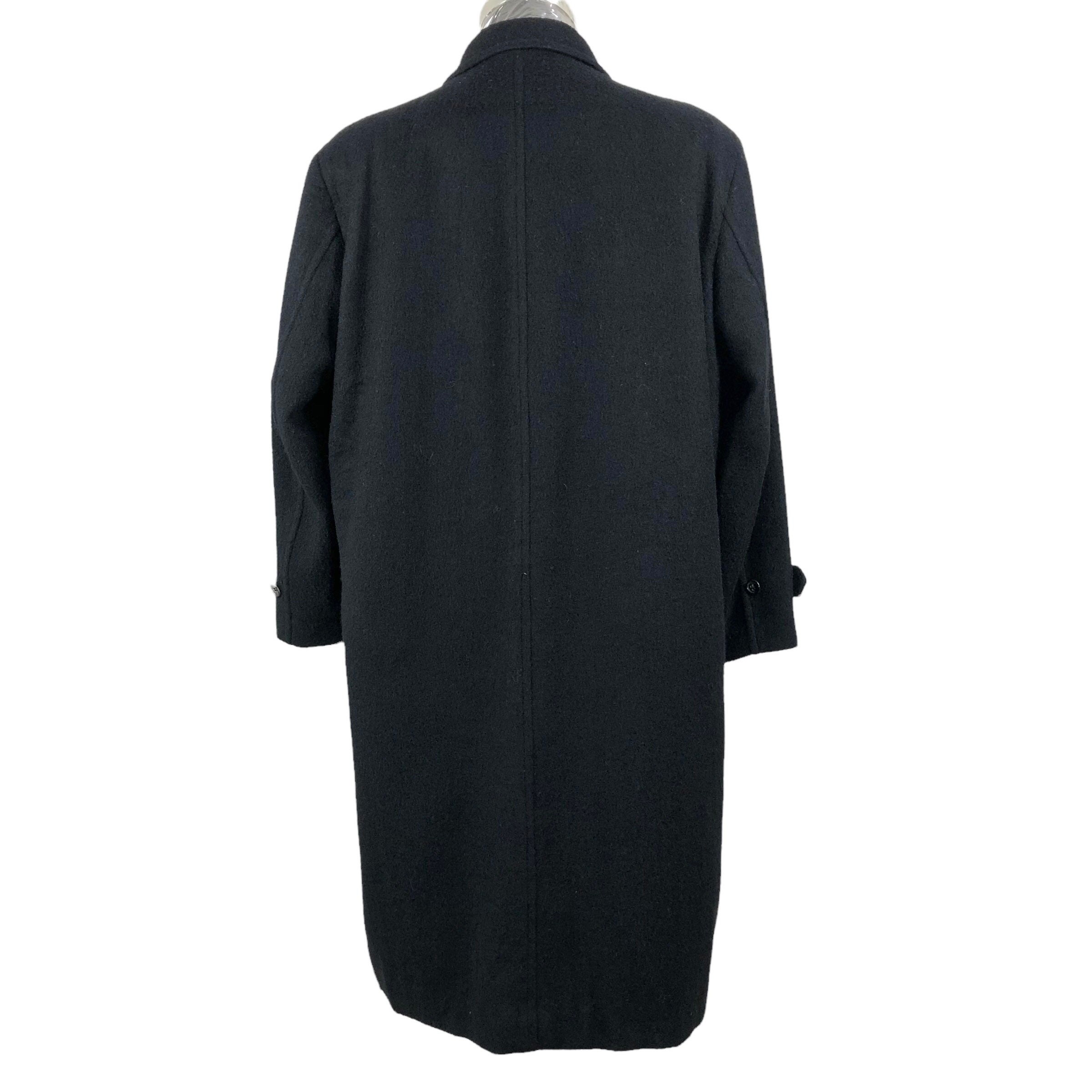 90s COMME des GARÇONS belted wool coat Comme des Garçons Comme blue coat twisting around the body