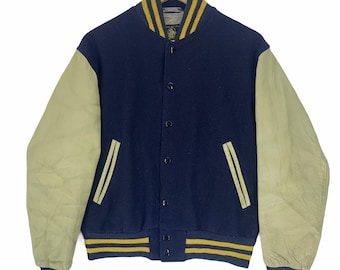 [GRAVER]★24FW★韓国人気★OF BEAR VARSITY JACKET GRAVER】24FW☆ OF Bear Varsity Jacket