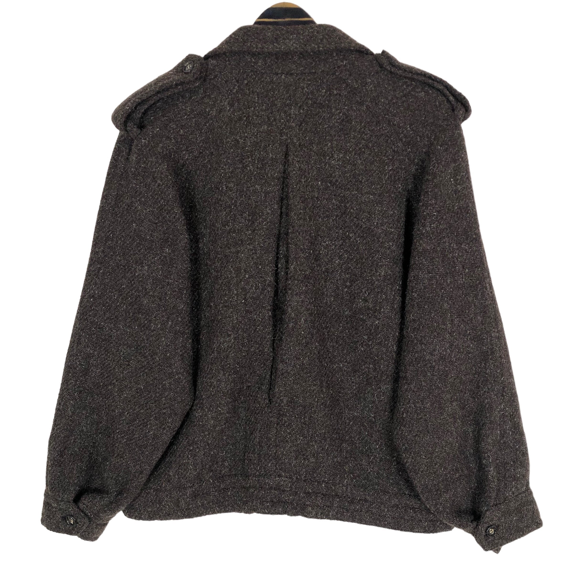 Vintage 80s Archive Issey Miyake A/W 1983 Wool Jacket: Single