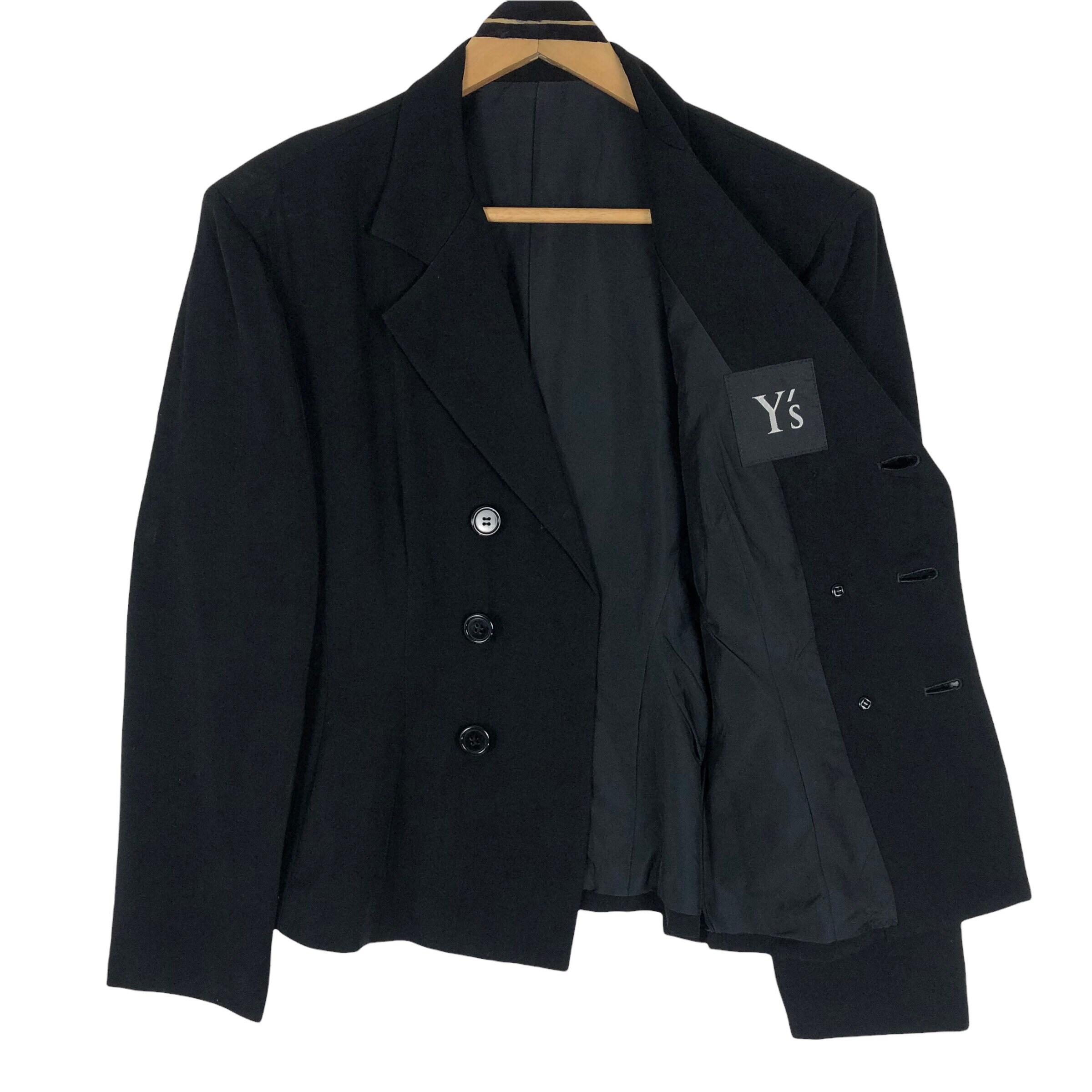 ジャケット・アウター Y's wool long coat archive vintage vintage Y's for men wool long coat