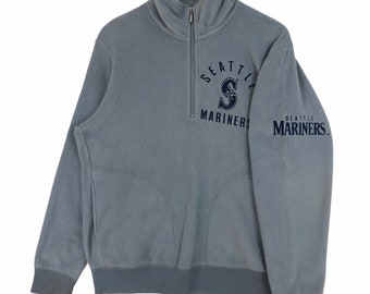 ヴィンテージ シアトル マリナーズ フリース ジッパー ジャケット S