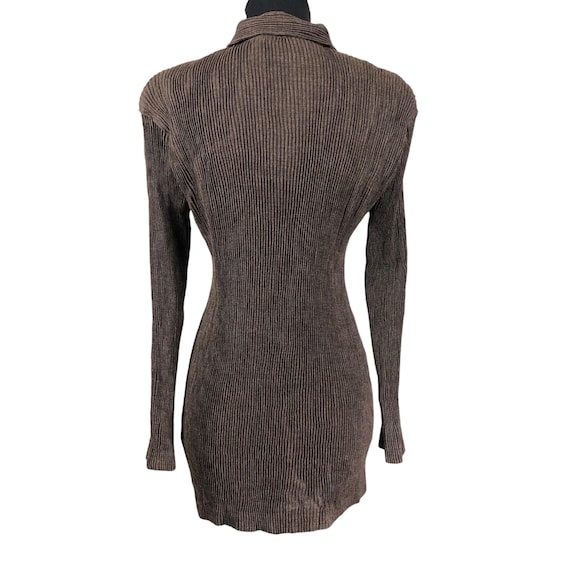 Vintage Issey Miyake A/W 2008 Pleated Top Button up Pleats Please 