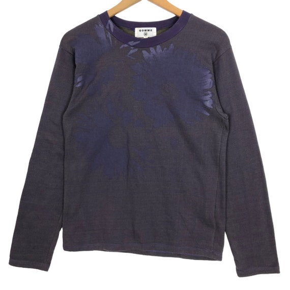 GOMME Hiroshige Maki Crewneck Sweatshirt Pullover Big Logo