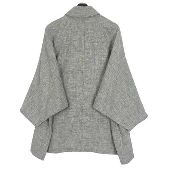 Vintage] 90s asymmetry wool-Coat 日本製