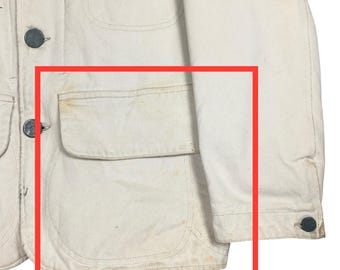 Vintage 90s Armani Jeans Chore Jacket Giorgio Armani Worker Jacket