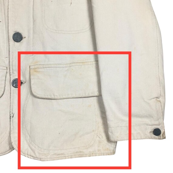 Vintage 90s Armani Jeans Chore Jacket Giorgio Armani Worker Jacket
