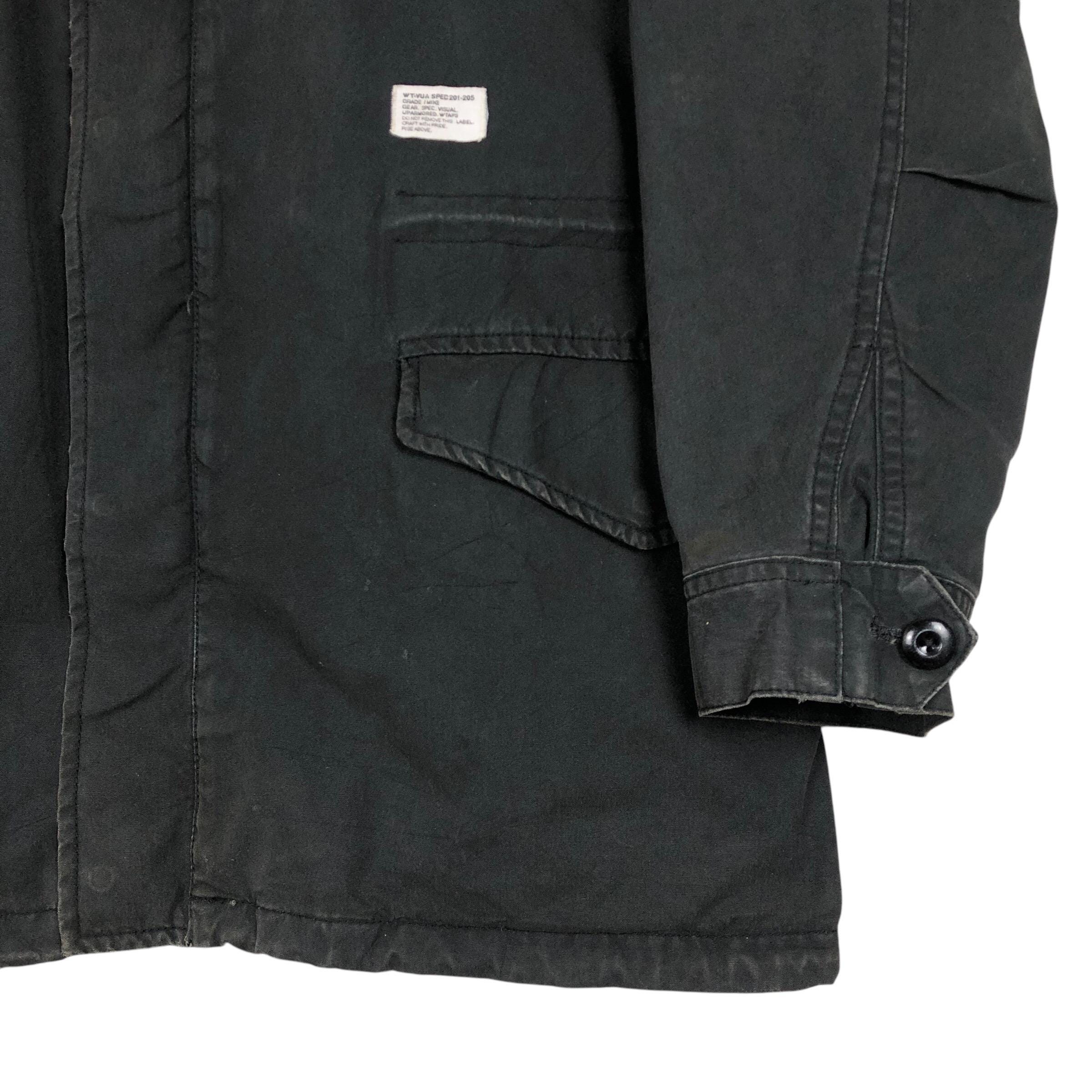 Vintage 2004 WTAPS X Neighborhood M-65 Parka Jacket Death From