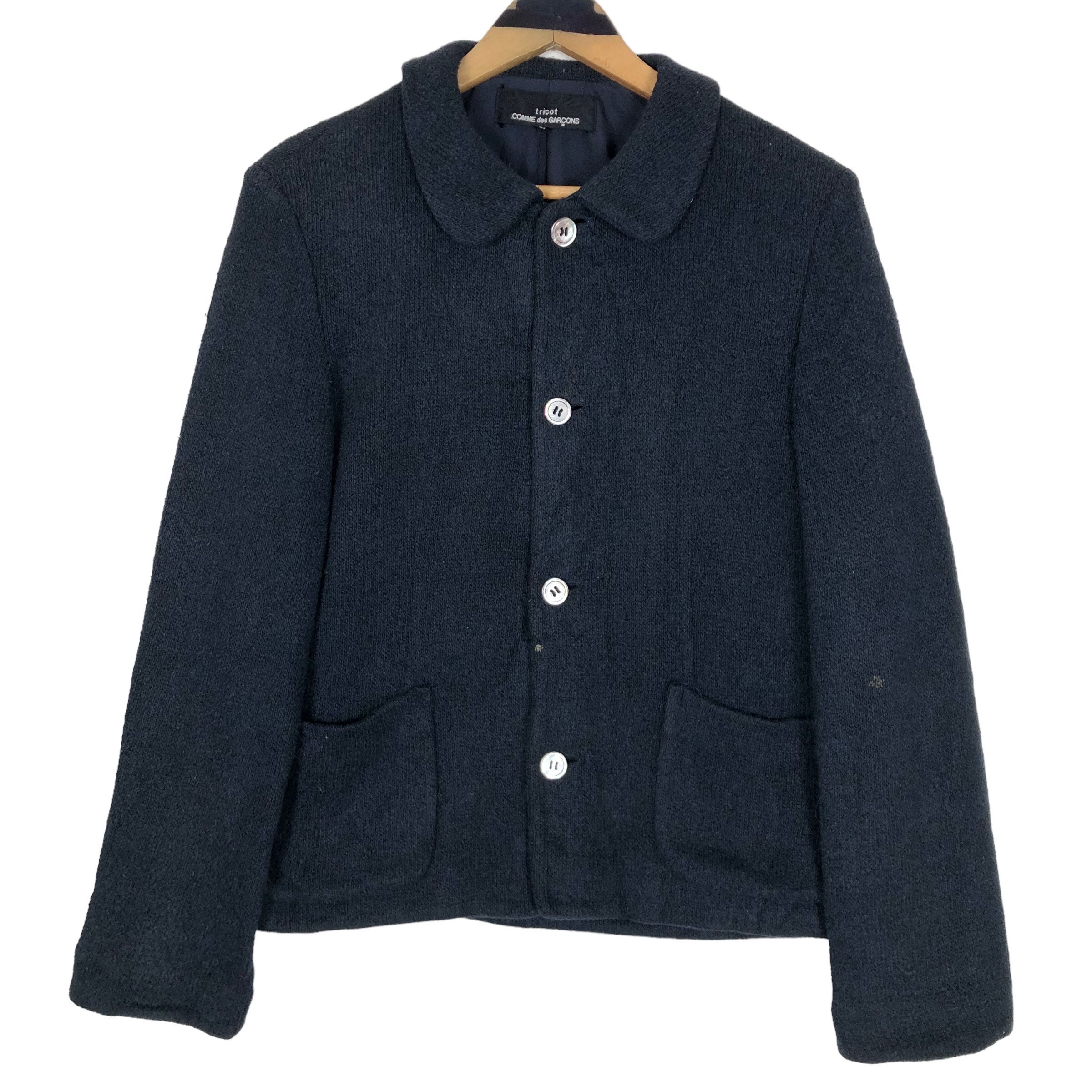 ジャケット・アウター AW1996 tricot COMME des GARCONS Vintage Tricot Comme Des Garcons 2000 S/S Knitted Light
