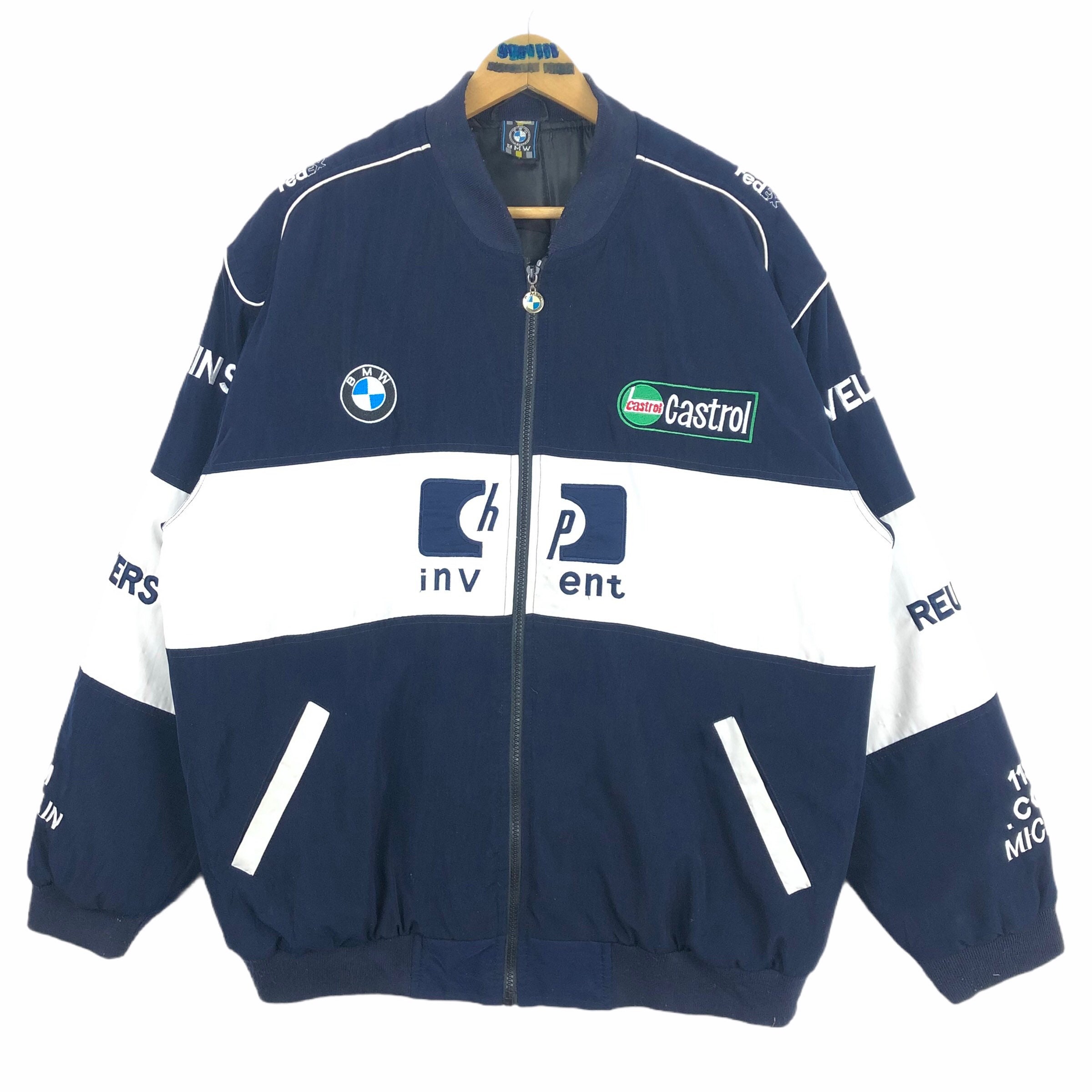 BMW Williams F1 Team Racing Jacket Embroidery Light Jacket Hewlett ...