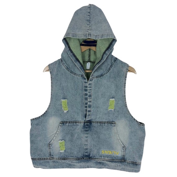 Wholesale Spring Autumn Kids Vest Fashion High Quality Denim Vest Popular  Solid Color Sleeveless Children's Clothes New Boy's Hooded Vest - China  Wholesale Kids Clothes and 100% Cotton Denim Vest price |