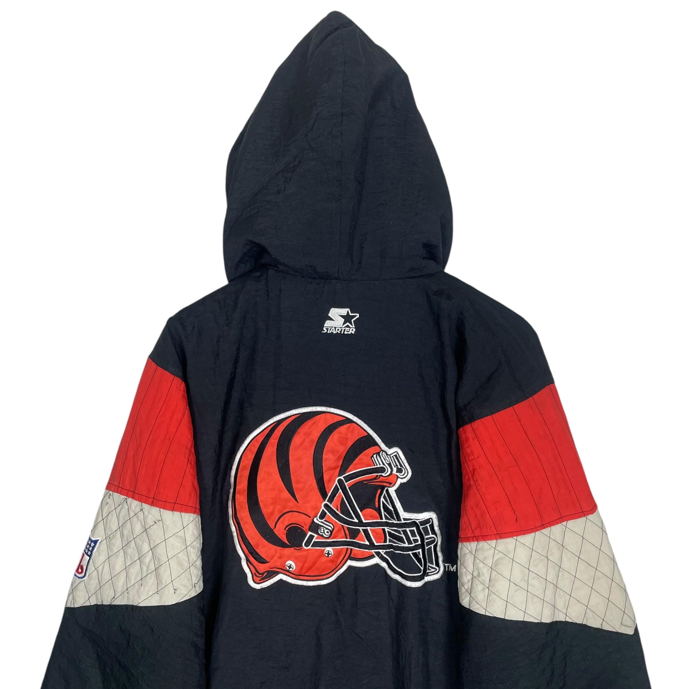 90s STARTER BENGALS ナイロンジャケット Vintage 90s Cincinnati Bengals Starter Windbreaker: Big Logo
