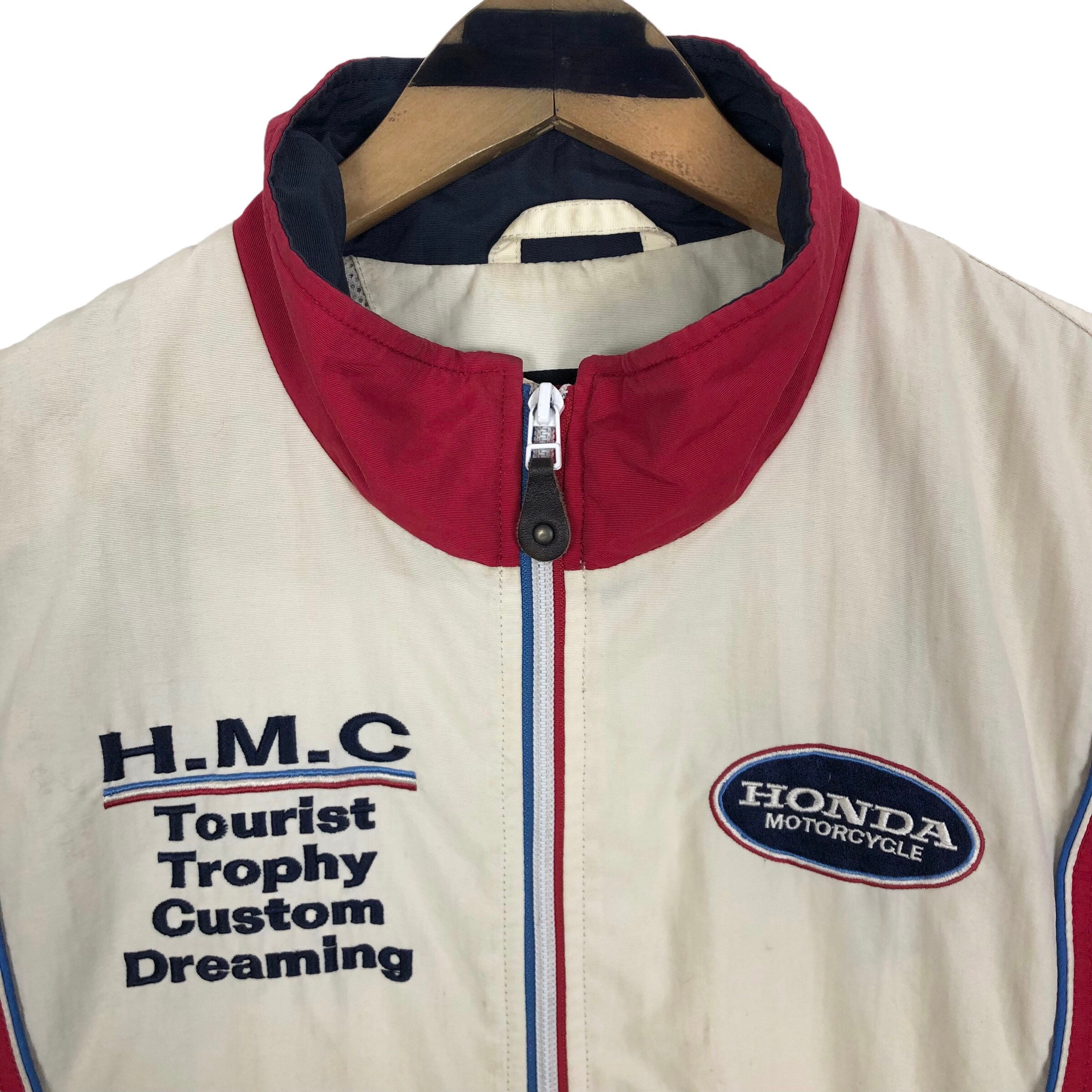 HONDA モーターサイクル ジャケット ヴィンテージ ヴィンテージ 90 年代 ホンダ クラシック モーターサイクル
