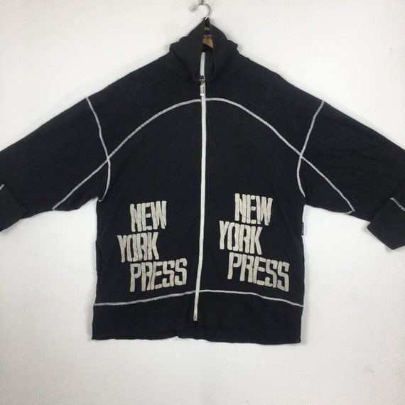 Vintage New York Press Turtleneck Sweatshirt - image 1