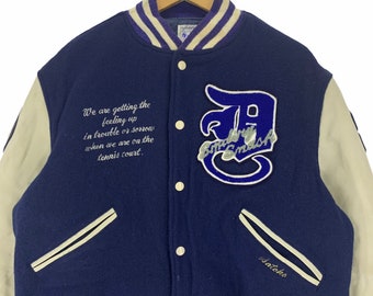 DOUBLE.B DB.ACADEMY ジャケット 1998 doublet - doublet 25SS PETAL MOUTH HOOD VARSITY JACKET
