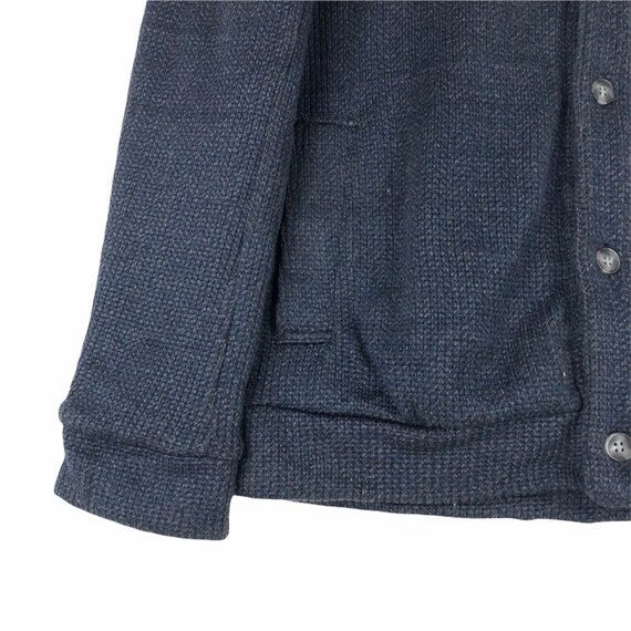 Vintage Kansai Yamamoto Wool Jacket Mandarin Coll… - image 3