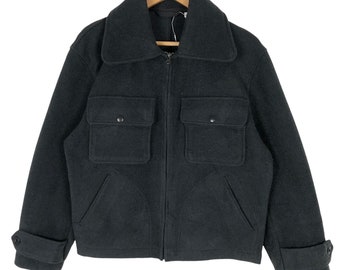 Button up Fleece Jacket - Etsy Singapore