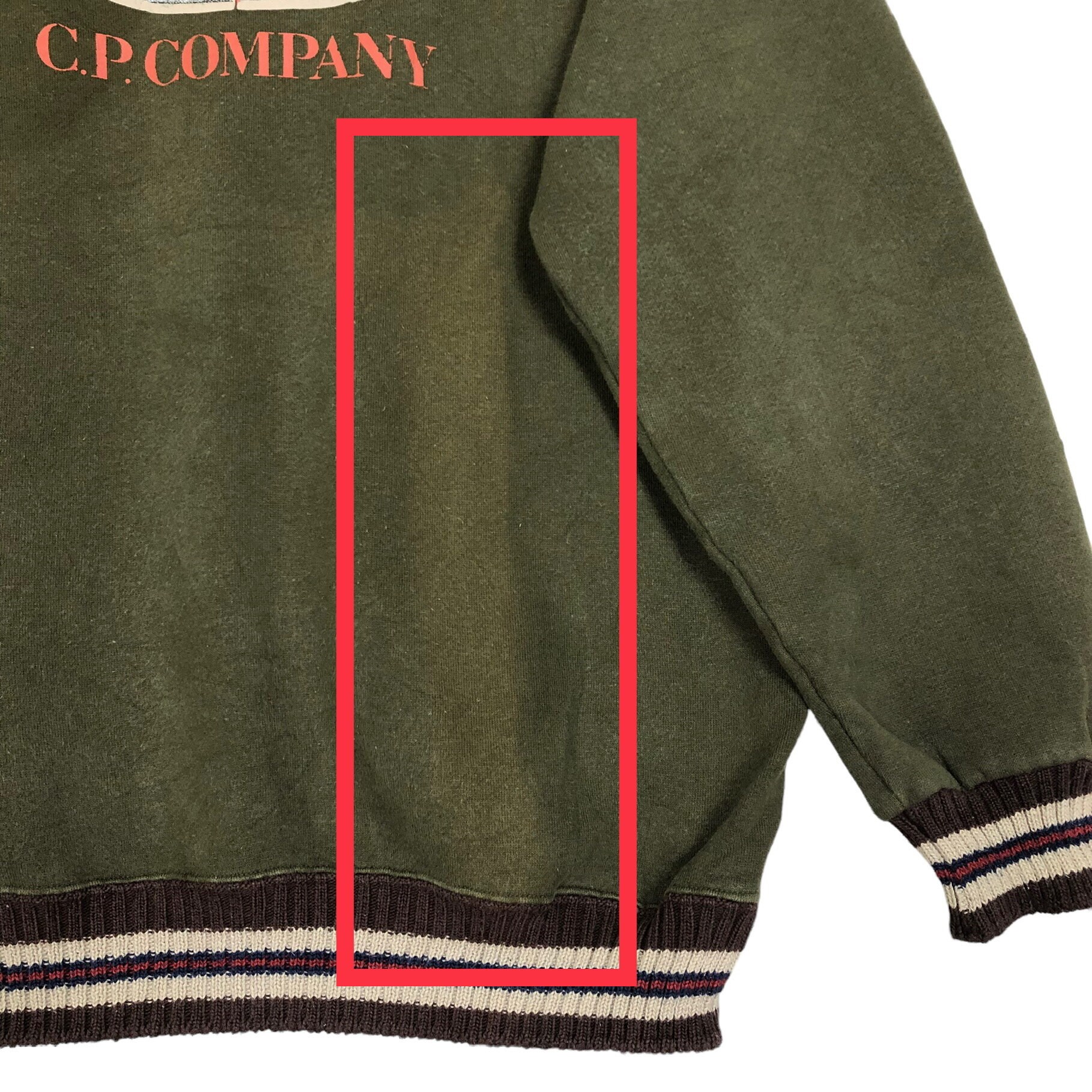 Vintage 90s C.P. Company Crewneck Sweatshirt Ringer Sweater
