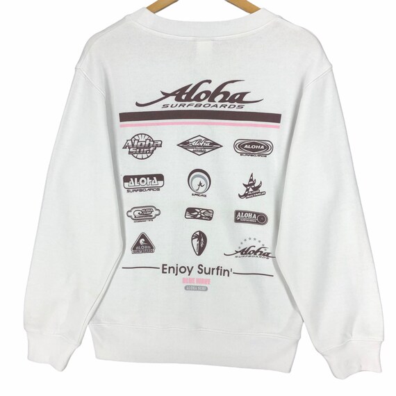 Vintage Aloha Surfboard Crewneck 