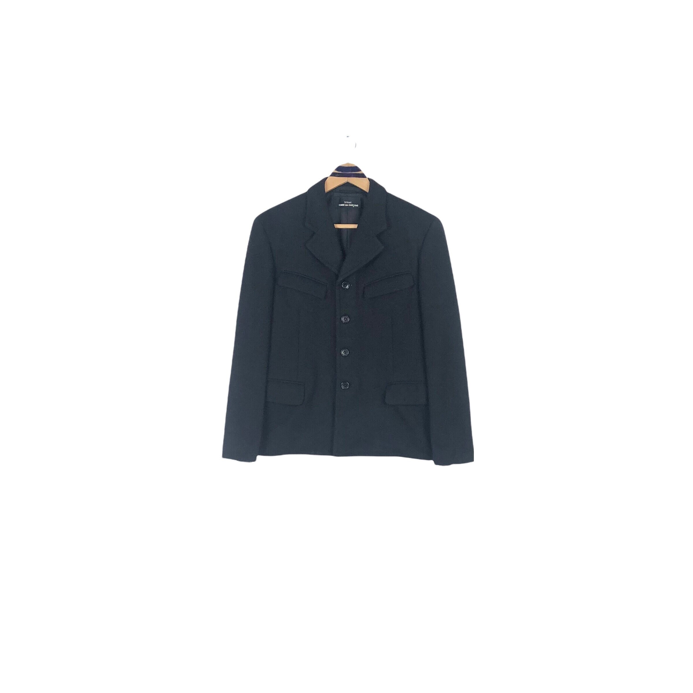 Tricot Comme Des Garcons AD1998 Wool Coat TJ-040200 Light