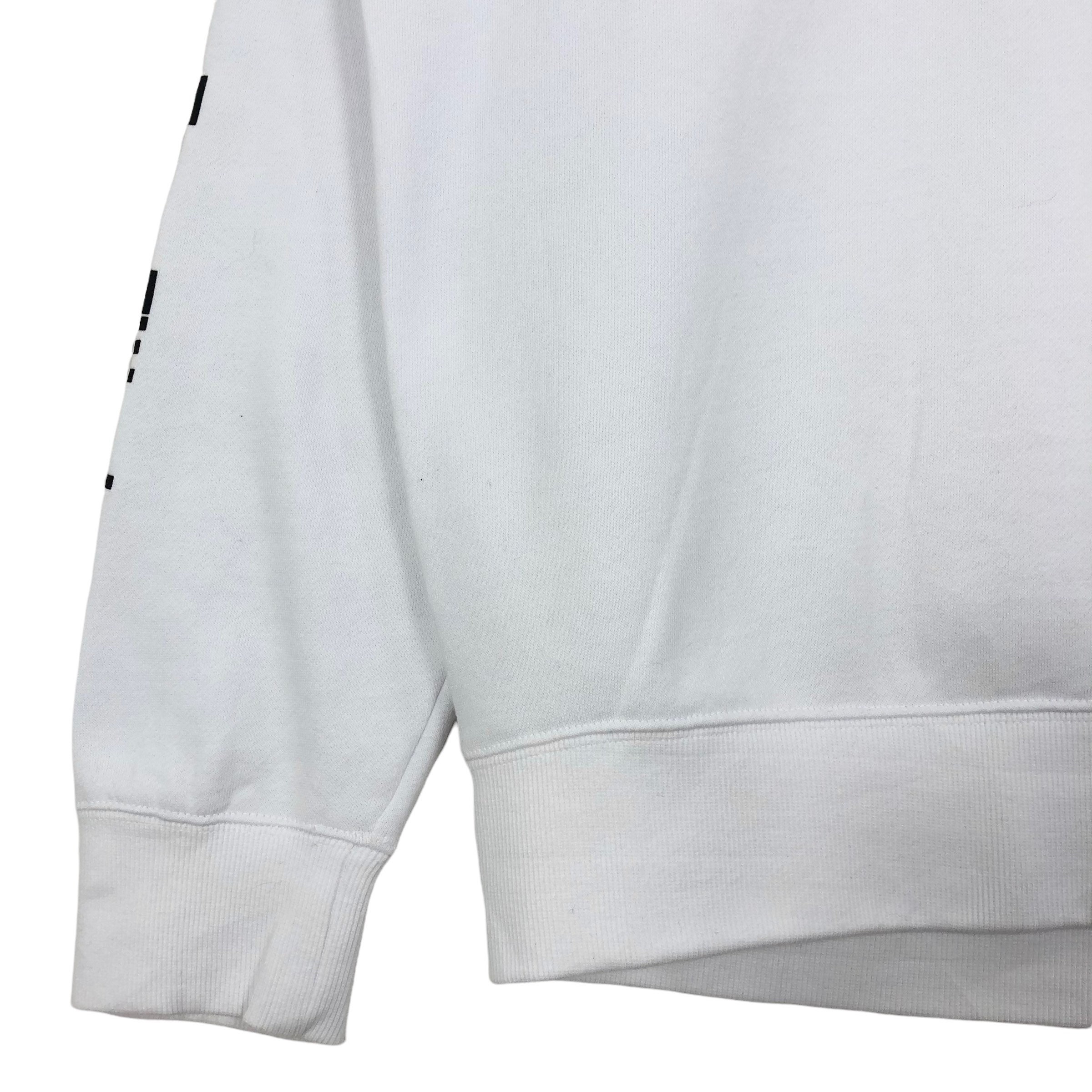 New Era Crewneck Sweatshirt Pullover Small Logo Spell Out