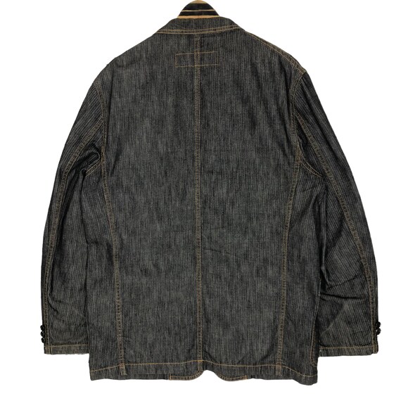 Vintage Comme Des Garcons Homme 2004 S/S Denim Coat Single