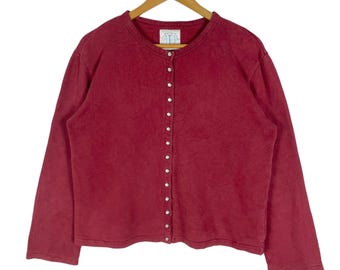 Vintage Agnes B. Snap Buttons Short Cardigan Made in Japan - Etsy