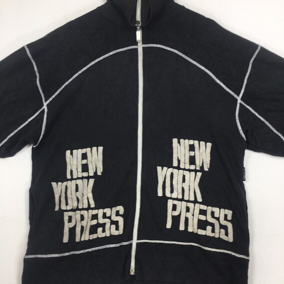 Vintage New York Press Turtleneck Sweatshirt - image 7