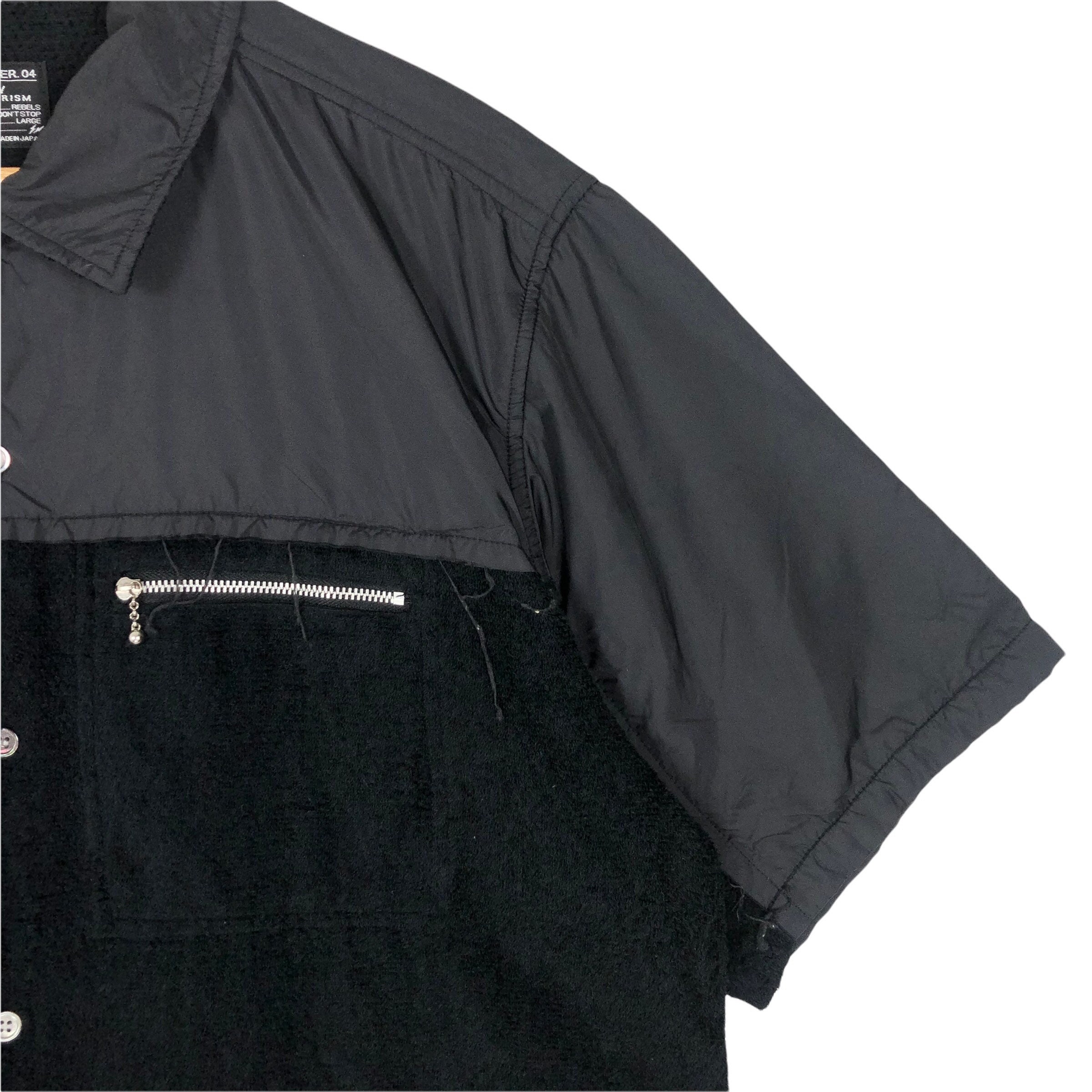 Undercover X Fragment Design SS04 Short Sleeve Fleece Button up