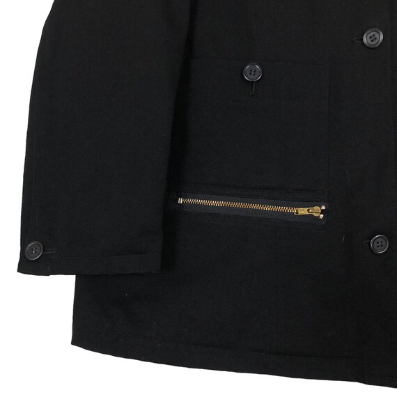 1980’s Y’s yohji yamamoto vintage coat Vintage Yohji Yamamoto Wool Coat: 80s Japanese Designer Jacket