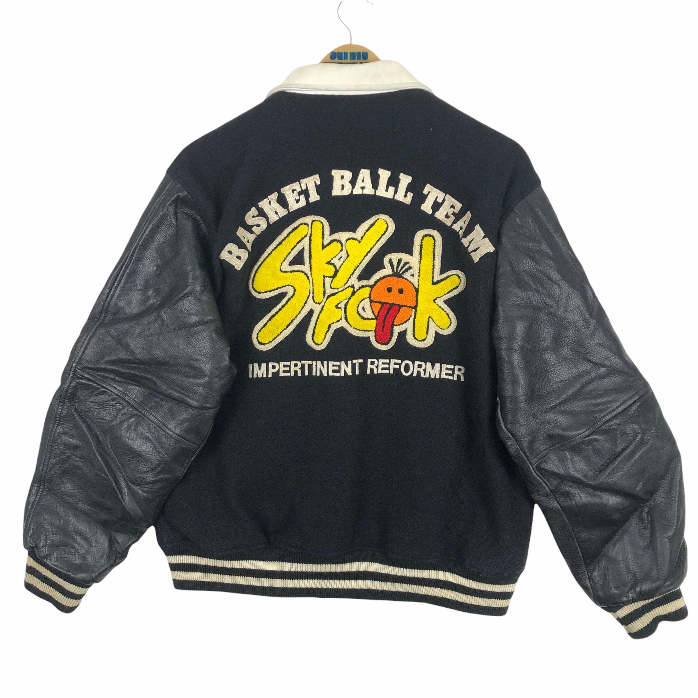 Vintage 90s Tokyo Denki University TDU Basketball Team Sky 