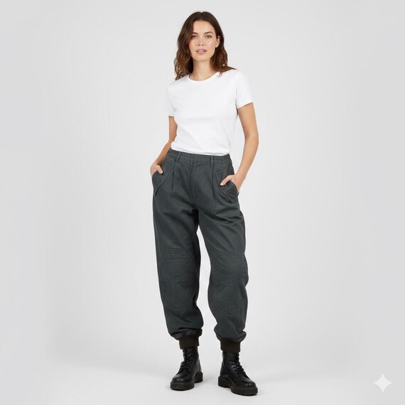 Vintage 80s Issey Sport Parachute Style Cargo Pants Issey Miyake