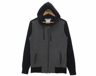 トップス KATHARINE HAMNETT LONDON zip hoodie Vintage Y2K Katharine Hamnett Full Zip Sweater Hoodie - Etsy