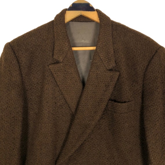 Vintage 80s Y's for Men Tweed Blazer Yohji Yamamoto Double Vintage 80s Y's for Men Tweed Blazer Yohji Yamamoto Double