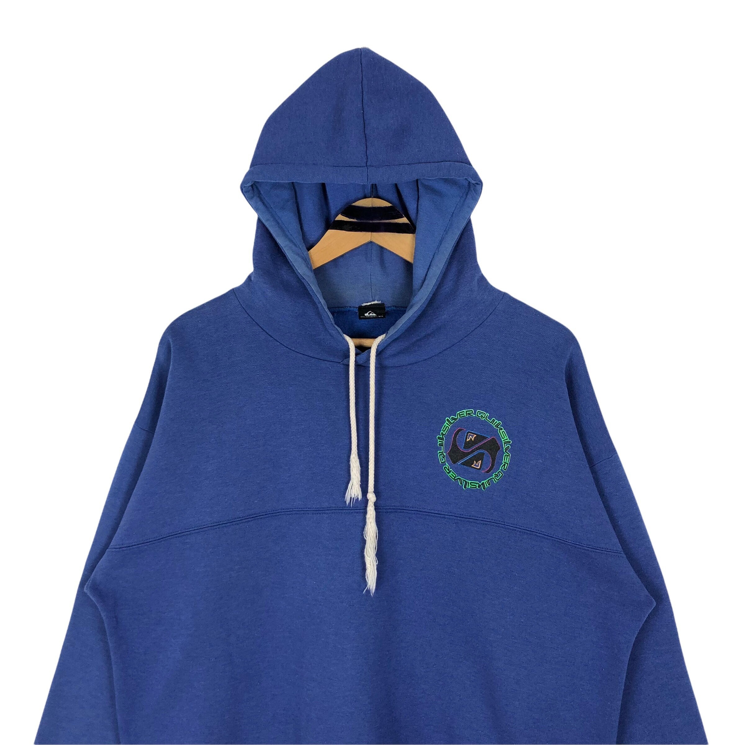 Vintage 90s Quiksilver Australia Hooded Sweater Hoodie Vintage 90s Quiksilver Australia Hooded Sweater Hoodie