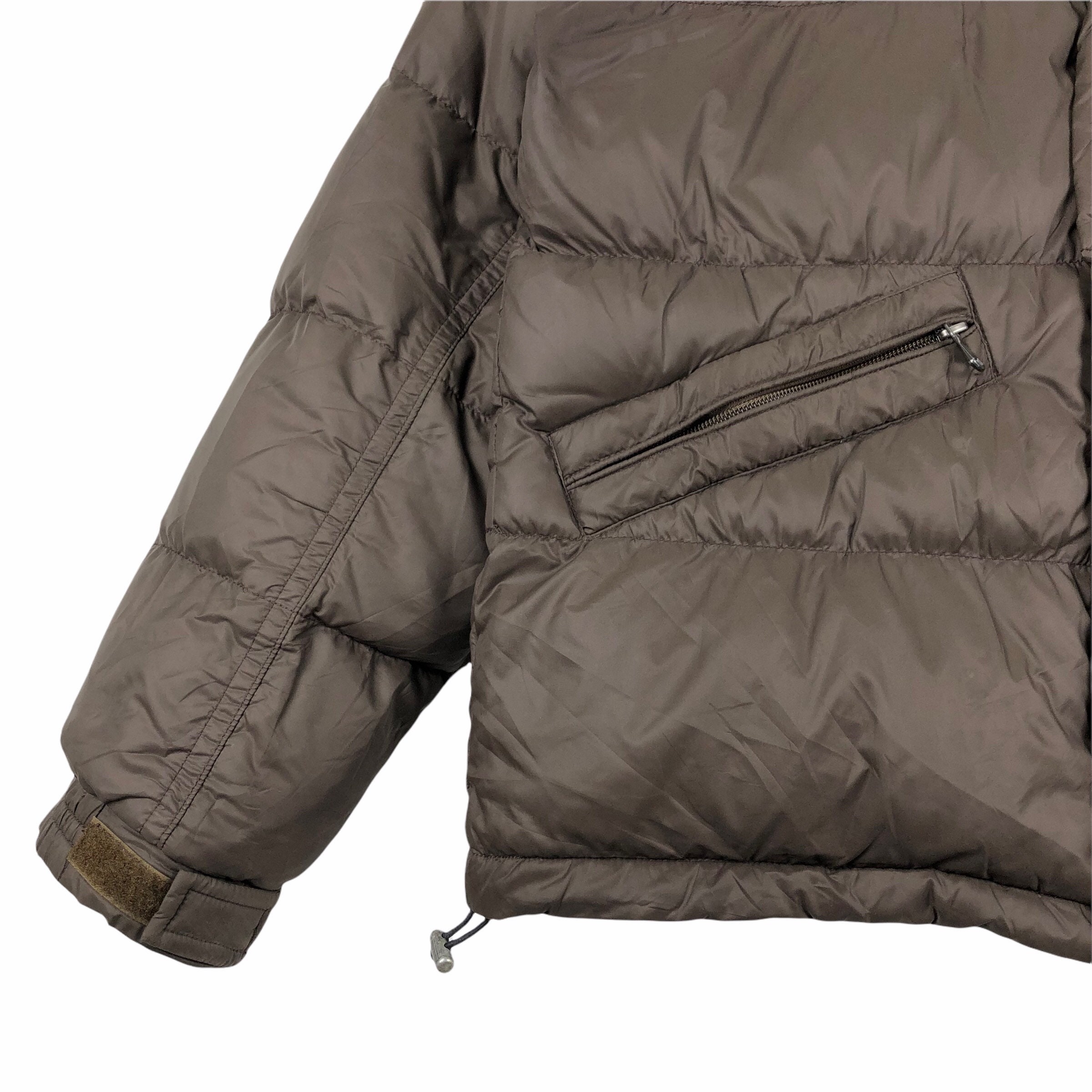 Vintage Camp 7 Brown Down Puffer Jacket Hoodie (size S) - Etsy