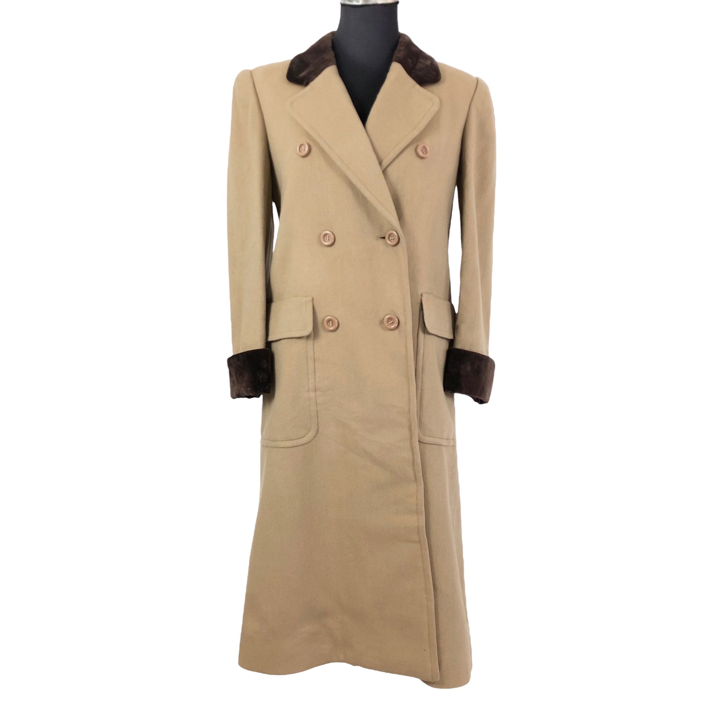 Yves Saint Laurent Overcoat - Etsy