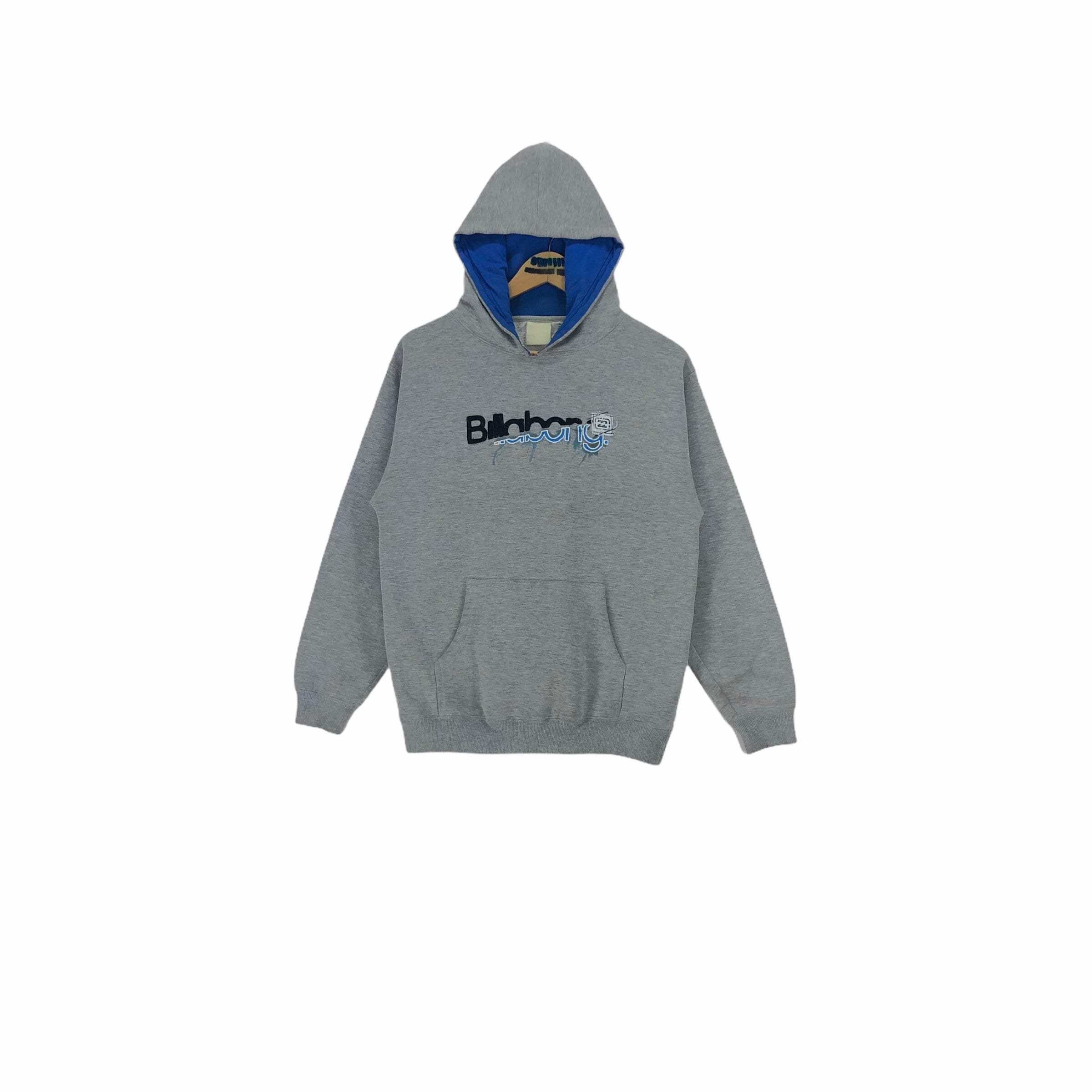 Vintage Billabong Hoodie Pullover Sweatshirt Big Logo