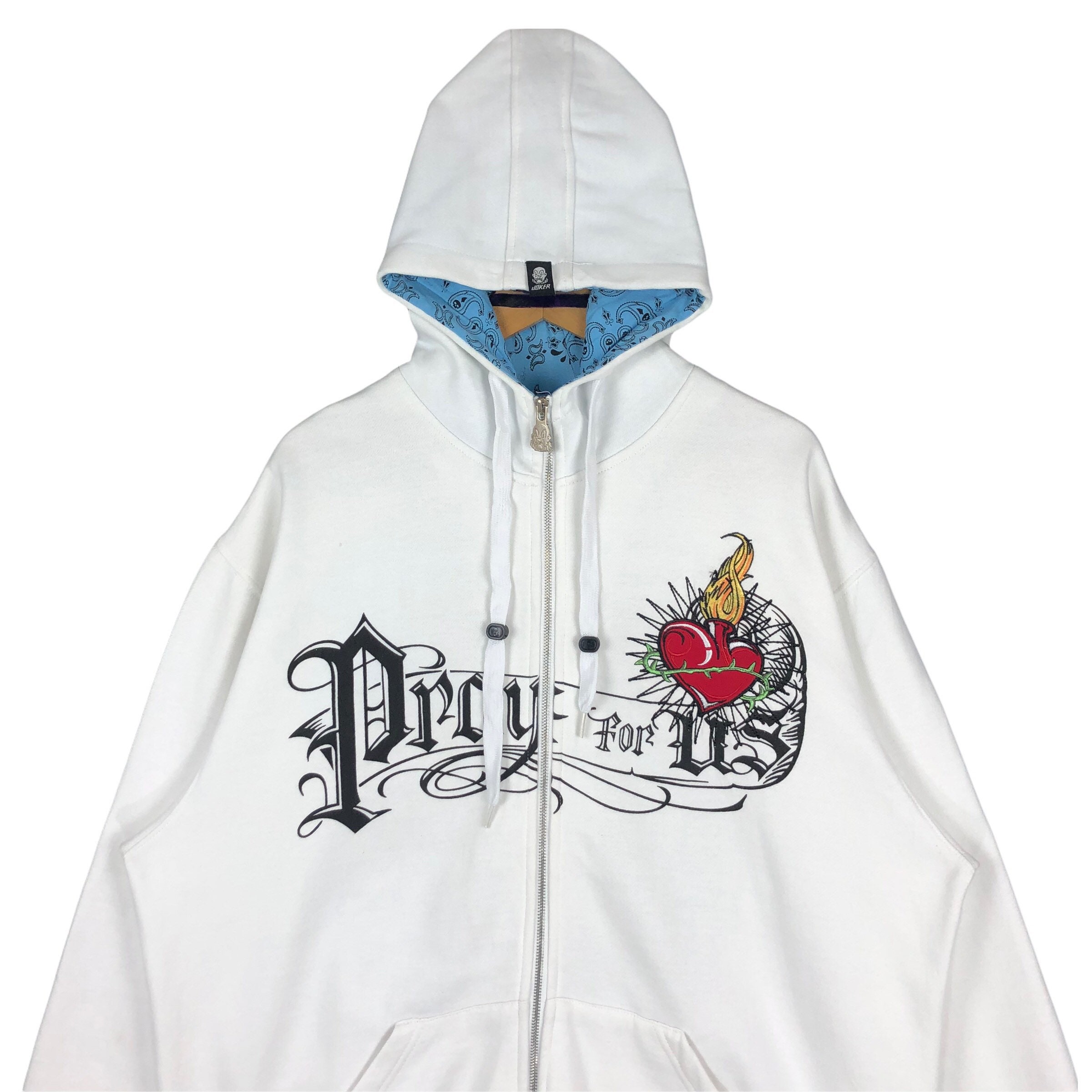 Joker Brand Mary Hoodie Up Big Logo Bordado - España