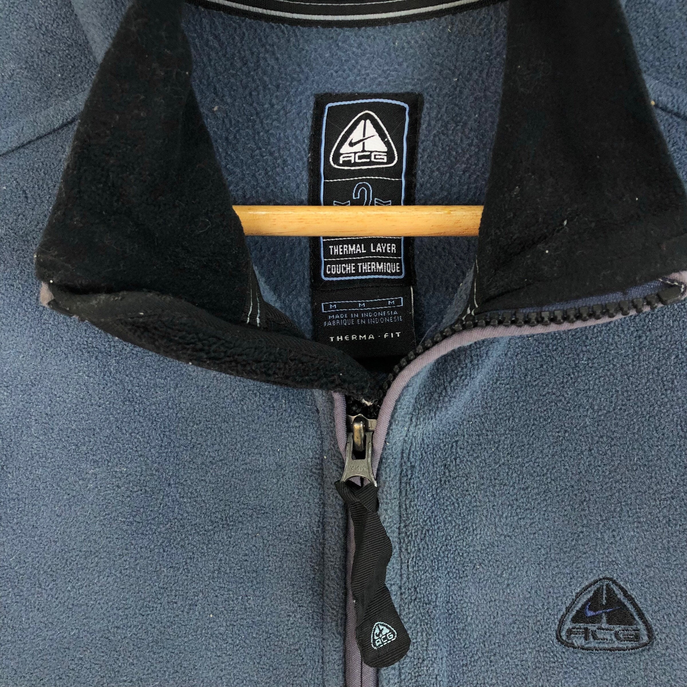 Vintage Nike ACG All Conditions Gear Therma-fit Fleece Vest Vintage Nike ACG All Conditions Gear Therma-fit Fleece Vest