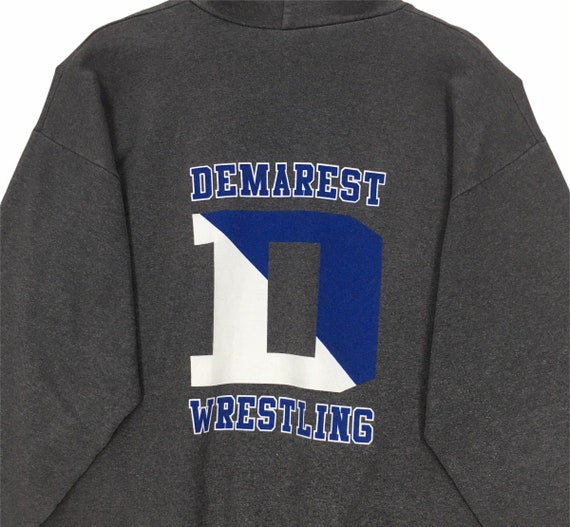 Vintage Champion Demarest High School Wrestling H… - image 3