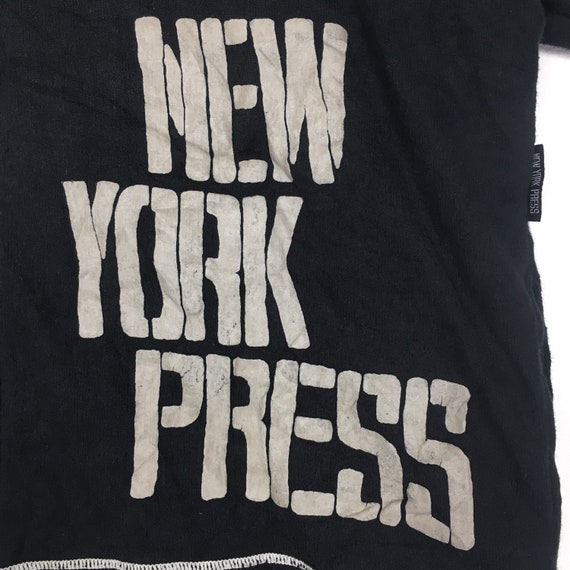 Vintage New York Press Turtleneck Sweatshirt - image 4