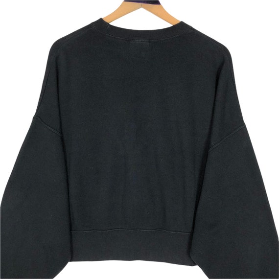 Nike swoosh crewneck cropped sweatshirt sales