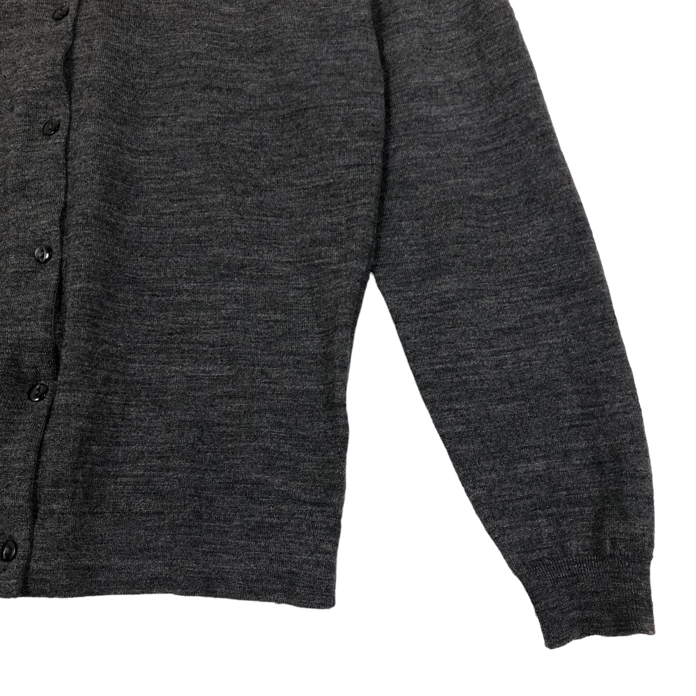 Comme Des Garcons John Smedley Wool Linen High Neck Knit