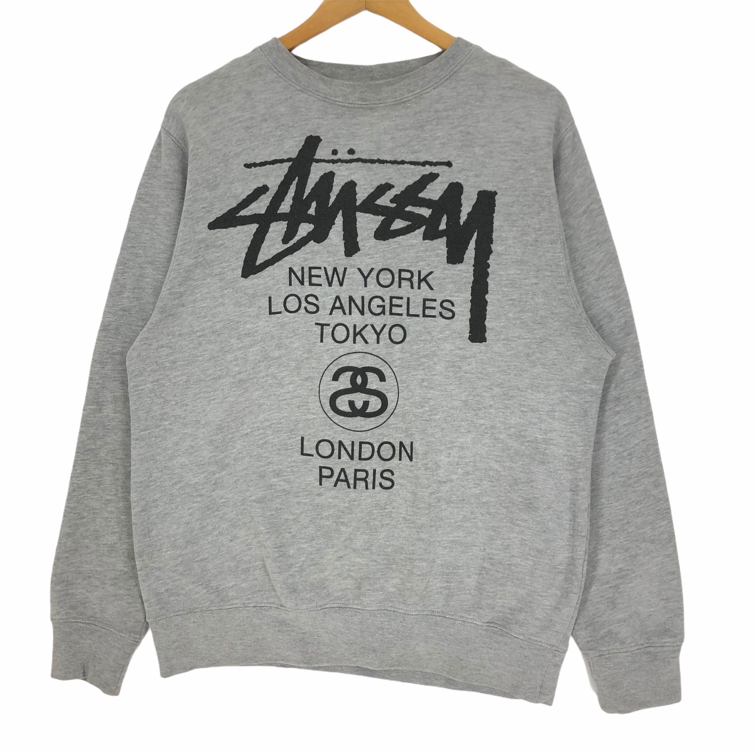 Vintage 2006 Stussy World Tour Crewneck Sweatshirt Pullover - Etsy