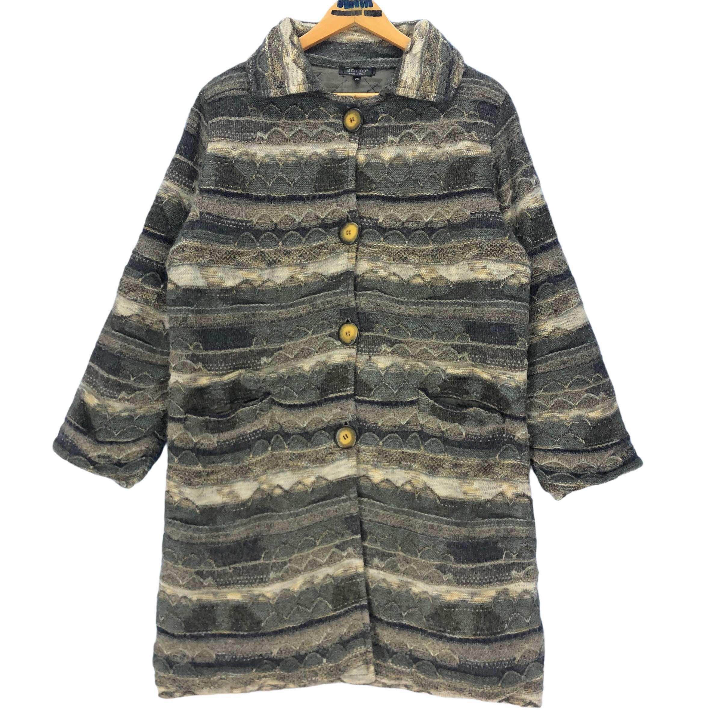 Buy Vintage Botto Made in Italy Long Coat Trench Coat Italian 