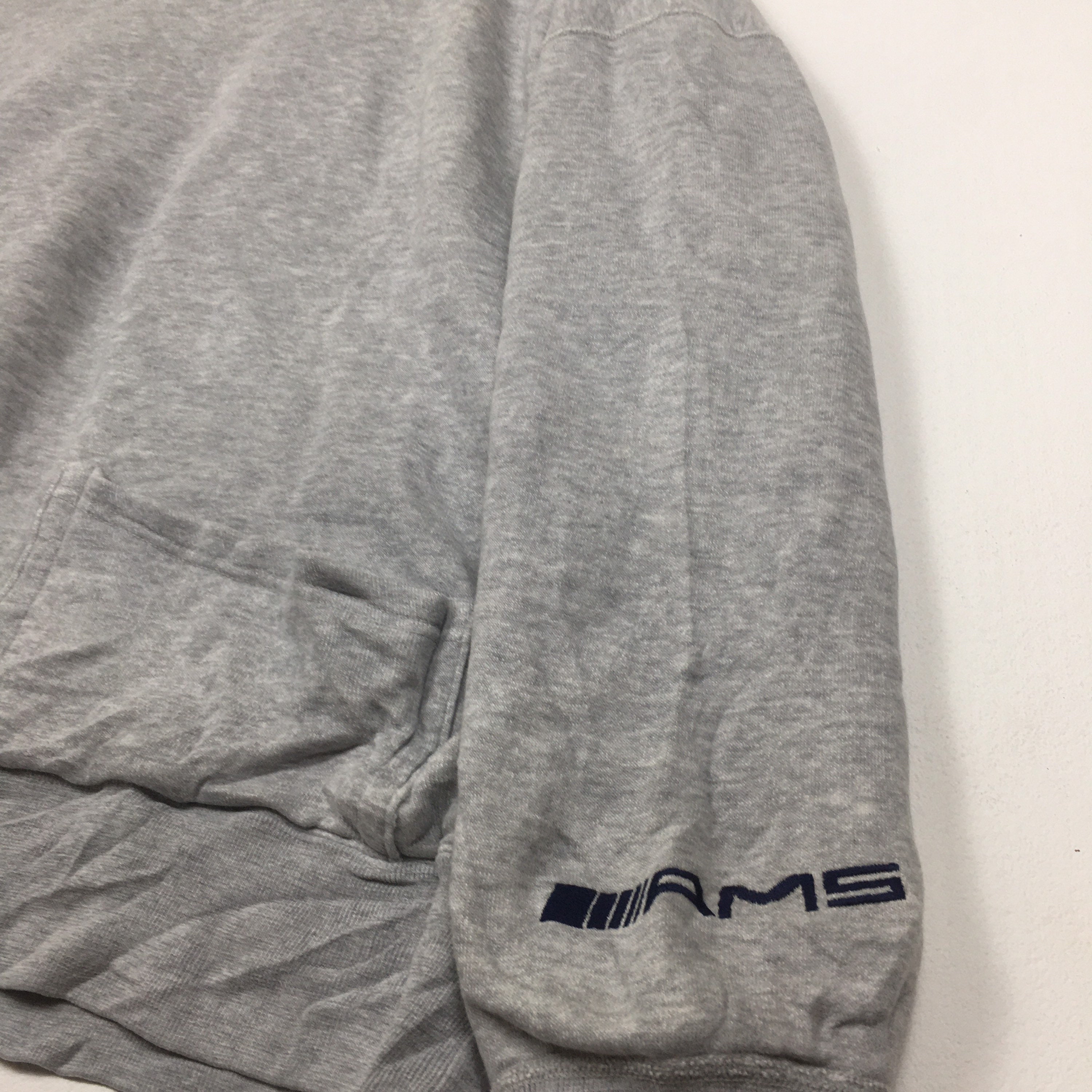 Vintage Atmos AMS hoodie pullover sweatshirt speling gemaakt in Japan Streetwear Japans merk Kleding Herenkleding Hoodies & Sweatshirts Hoodies 