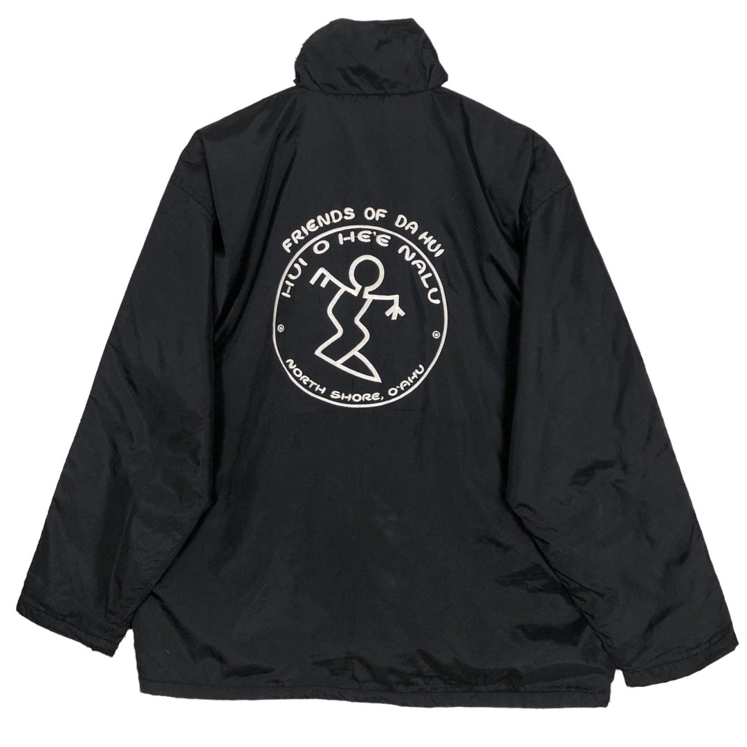 ☆NERDY☆ Women's NY Hoodie Windbreaker 24FW Black Ivory Cha il_1080xN.5936461914_pvo3.jpg
